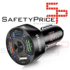 Cargador movil mechero coche Quick Charge 3.0 3.1A 4 puertos 48W 7A