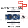 NANO V3.0 ATmega328P CH340G 16Mhz SIN SOLDAR 100% Compatible Arduino MicroUSB