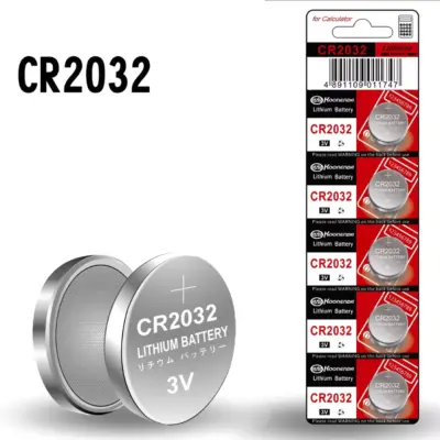 5x Pila de boton bateria original Litio CR2032 3V Koonenda - Imagen 3