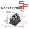 INTERRUPTOR BASCULANTE SPDT 6 PINES Y 2 POSICIONES ON-OFF CON KCD4 VERDE 220V 16A