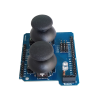 Brazo Robotico mecanico acrilico 4 DOF Arduino Kit completo Azul