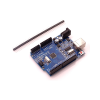 Brazo Robotico mecanico acrilico 4 DOF Arduino Kit completo Azul