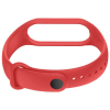 Correa Repuesto Pulsera Goma Brazalete Compatible Mi Band 7 6 5 Amazfit 5 Rojo