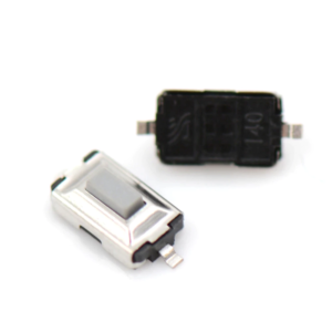 10x Micro Switch Interruptor de boton SMD 3x6x2,5 mm Gris