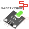 Modulo emisor de luz LED para Arduino microcontrolador de 5 mm Verde