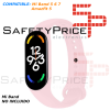 Correa Repuesto Pulsera Goma Brazalete Compatible Mi Band 7 6 5 Amazfit 5 Rosa