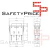 Interruptor basculante SPDT 3 pines y 2 posiciones On-off con LED KCD3 Verde
