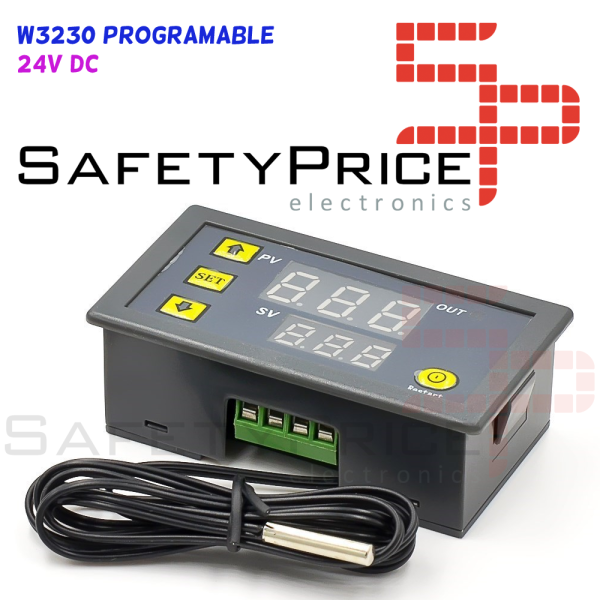 Termostato precision W3230 control temperatura programable incubadora 24v
