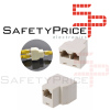 Adaptador de cable Ethernet RJ45 divisor de cable 1 en 2 CAT 5/CAT 6 LAN