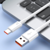 Cable de Carga/Datos USB-C Carga Rapida Compatible Turbo Charge Blanco 7A 1m