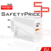 Cargador GaN carga rapida 65 W Puerto dual PD / Carga rápida 3.0 QC3.0