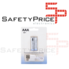 2x Pila Batería de litio recargable por USB Tipo C 1.5v AAA 600mAh