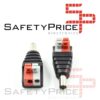 Adaptador DC Jack Macho 5,5 x 2,1 MM terminal rápido alimentacion aereo CCTV