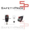 Adaptador DC Jack Macho 5,5 x 2,1 MM terminal rápido alimentacion aereo CCTV