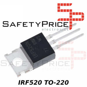 2x TRANSISTOR IRF520 MOSFET N 100V 9.2A 60W TO-220 IRF520NPBF IRF520N
