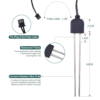 MODULO SENSOR DE HUMEDAD DE SUELO HD-38 HIGROMETRO ANTICORROSIVO