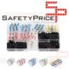 300 pcs Anillo de soldadura sin crimpado tubo termorretráctil Resistente