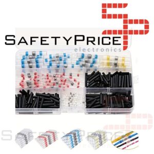 300 pcs Anillo de soldadura sin crimpado tubo termorretráctil Resistente