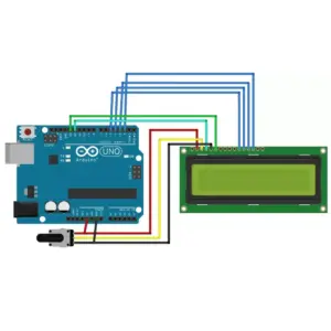 Pantalla Lcd 1602a 16×2 Azul Para Arduino