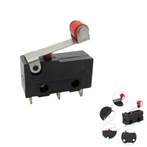 2x Final De Carrera Con Rueda - 5a 250vac - 1 Conmutado - Arduino, Electronica