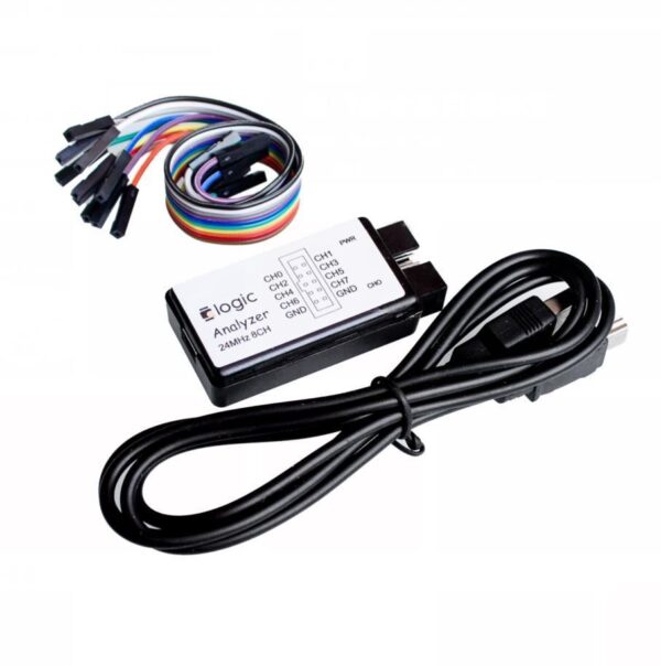 Analizador Lógico Usb 24 Mhz 8 Canales