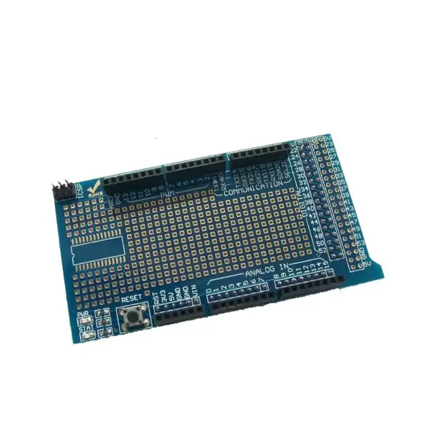 Protoshield Mega V3 Para Arduino Mega Con Breadboard 170 Puntos - Imagen 2