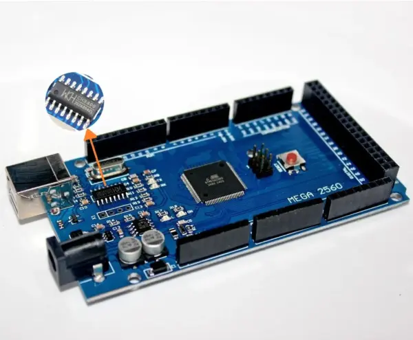 Mega2560 R3 Ch340 Con Cable Usb - Imagen 2