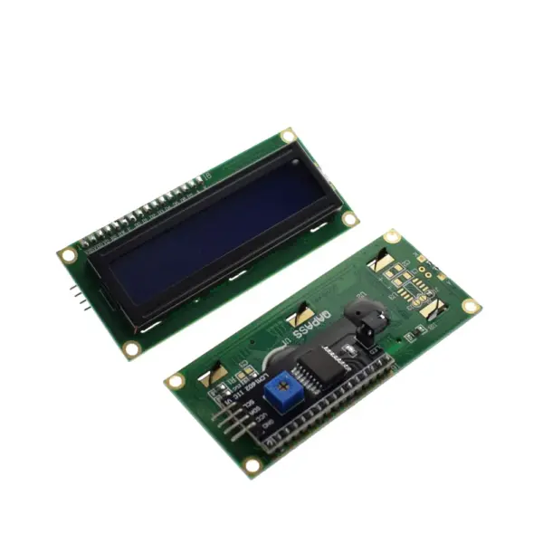 Display Lcd 1602 Retroiluminado Azul Con Módulo Iic/i2c Compatible Arduino - Imagen 5
