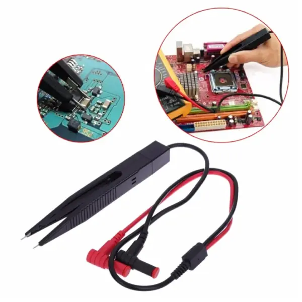 Cable Sonda Multimetro Polimetro para medir componentes SMD electronica - Imagen 5
