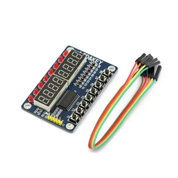 MODULO TM1638 LED&KEY CON LEDS ROJOS - Imagen 2
