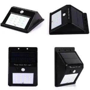 Foco Lampara 8 Led Solar Exterior