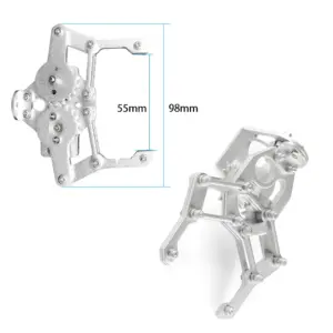 Pinza Brazo Arm Robot Para Arduino Servo Diy Mg995 5010
