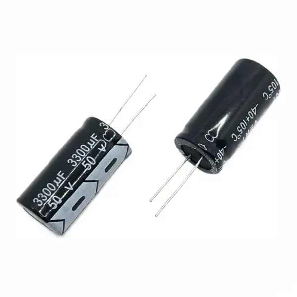 4x Condensador electrolitico 3300uF 50V 105º C 18x35 MM