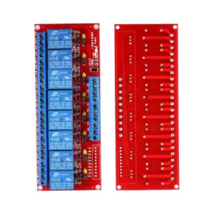 Modulo rele 8 canales 12V LOW/HIGH LEVEL