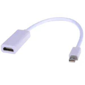 Cable Adaptador Mini Display Port A Hdmi Displayport Audio Apple Mac 1080p