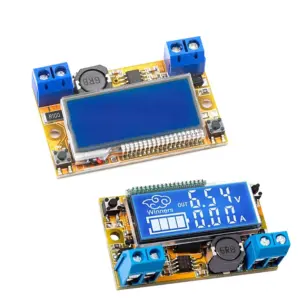 Regulador de voltaje - corriente amperaje DC pantalla LCD voltaje 5-23V 3A