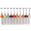 Kit 10 Micro Brocas 0.3 - 1.2 Mm Boquilla Nozzle Reprap 3d