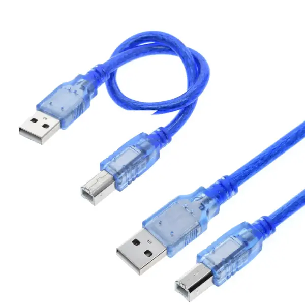 Cable Usb Compatible Arduino Impresora Tipo A A Tipo B 50 Cm - Imagen 2