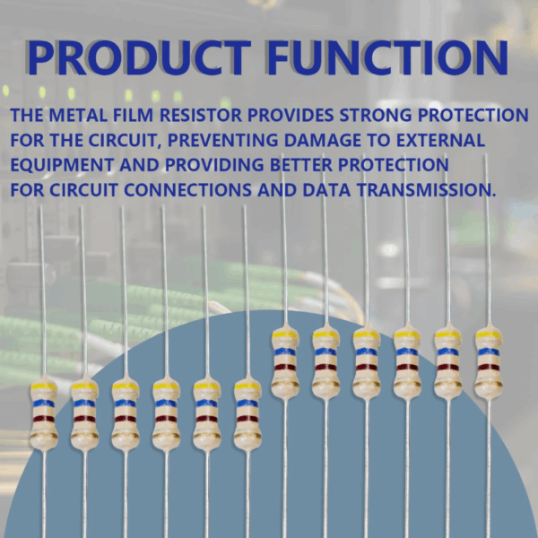 50x Resistencias 4,7 Mohm 5% 1/4w - Imagen 3