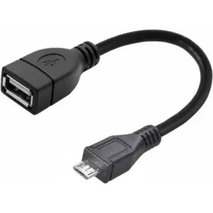 Cable Adaptador Otg Usb 2.0 Hembra A Micro Usb Macho On The Go