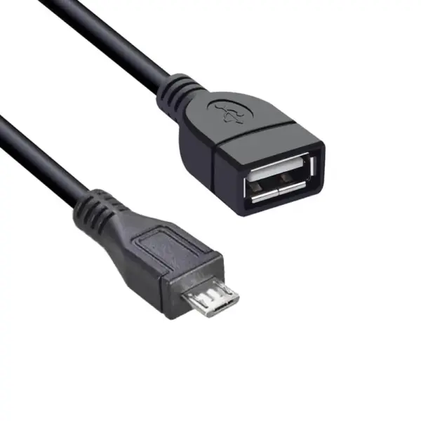 Cable Adaptador Otg Usb 2.0 Hembra A Micro Usb Macho On The Go - Imagen 2