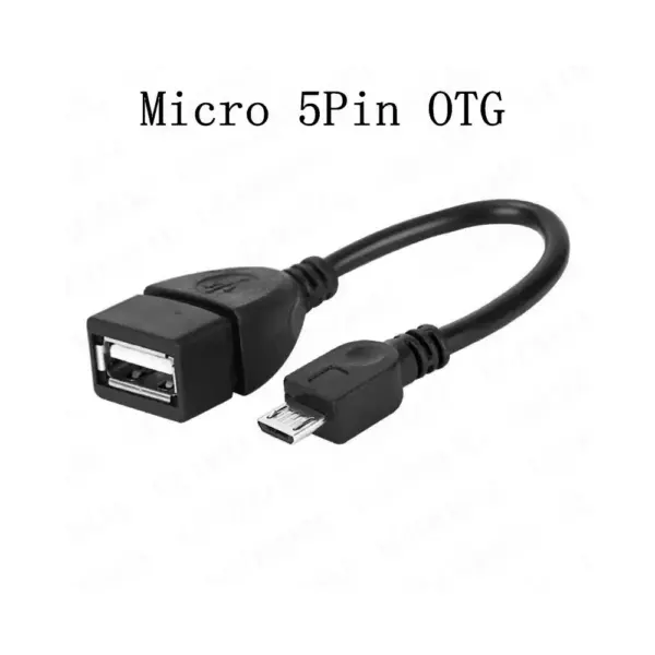 Cable Adaptador Otg Usb 2.0 Hembra A Micro Usb Macho On The Go - Imagen 3