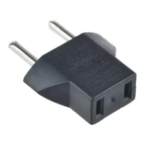 Adaptador Enchufe Corriente Americano Us A Eu Europeo