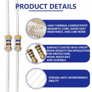 Kit 50 Resistencias 510 ohm 1/4w 1%