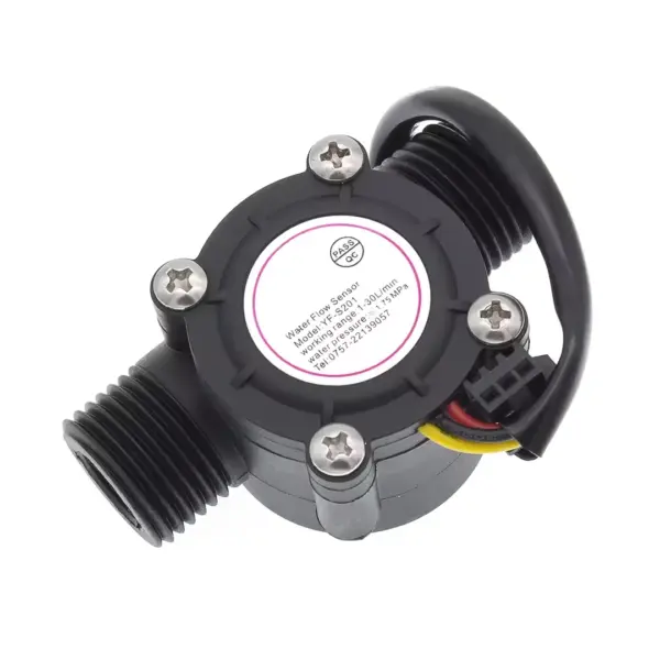 Caudalimetro Flujo Agua Sensor Medidor 1-30l / Min Yf-s201 G1/2