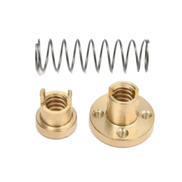 Tuerca T8 Anti-backlash Para 2mm / 8mm Trapezoidal Thsl Cnc - Imagen 2
