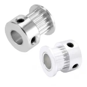 2x Polea Gt2 20 Dientes 6mm Bore Aluminio Pulley Impresora 3d Reprap