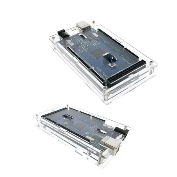 Caja Acrilica Transparente Para Arduino Mega2560 R3 - Imagen 3