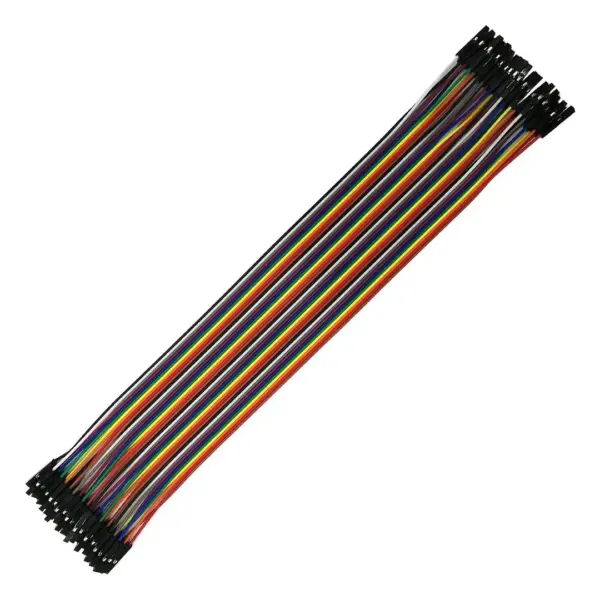 40x Cables 30cm Hembra Hembra Jumper Dupont 2,54 Arduino Protoboard Cable - Imagen 2