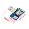 MODULO ADAPTADOR USB MACHO A USB - MICROUSB - TIPO C HEMBRA  2.54MM - Imagen 5
